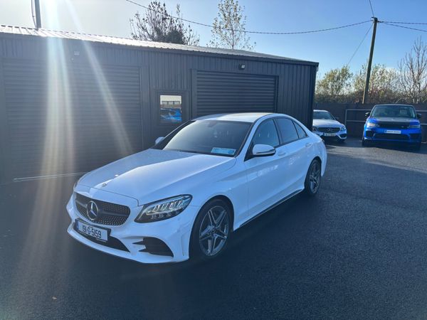 Mercedes-Benz C-Class Saloon, Diesel, 2019, White