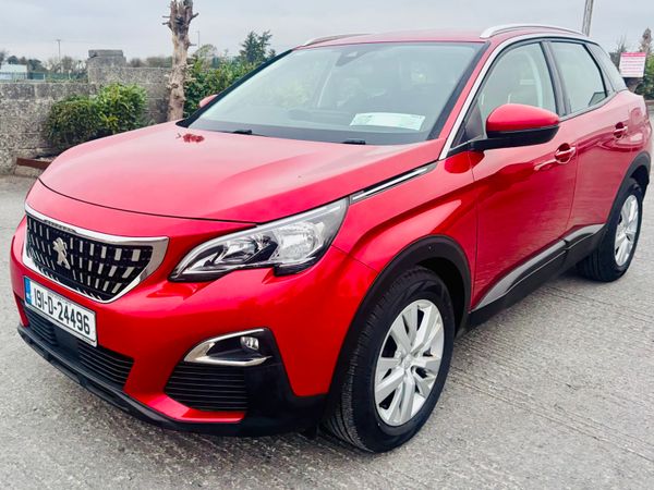 Peugeot 3008 MPV, Petrol, 2019, Red