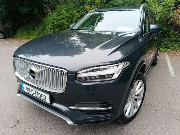 Volvo XC90 SUV, Petrol Plug-in Hybrid, 2018, Grey