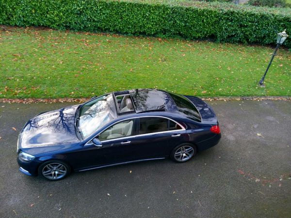Mercedes-Benz S-Class Saloon, Diesel, 2016, Blue