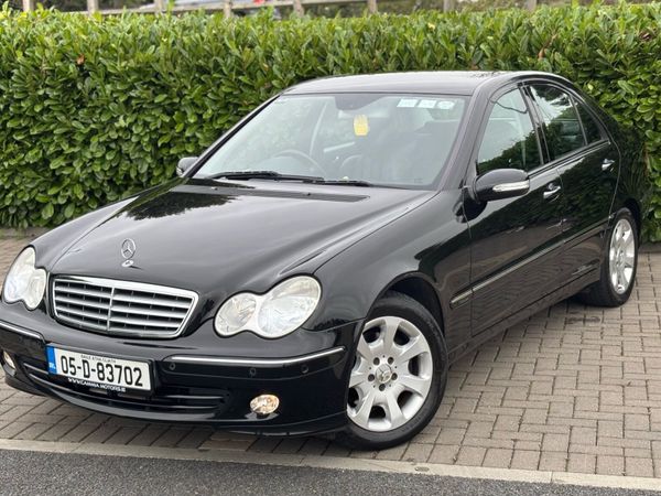 Mercedes-Benz C-Class Saloon, Petrol, 2005, Black