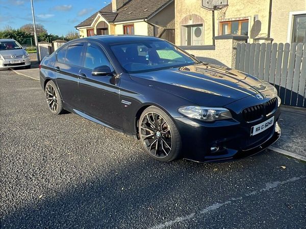 BMW 5-Series Saloon, Diesel, 2016, Black