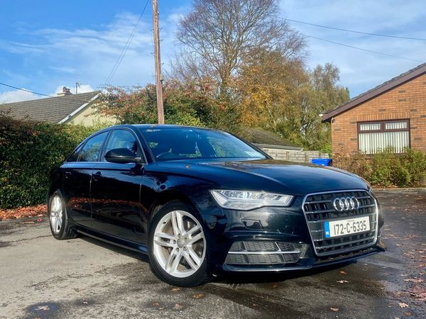 Audi A6 Saloon, Diesel, 2017, Black
