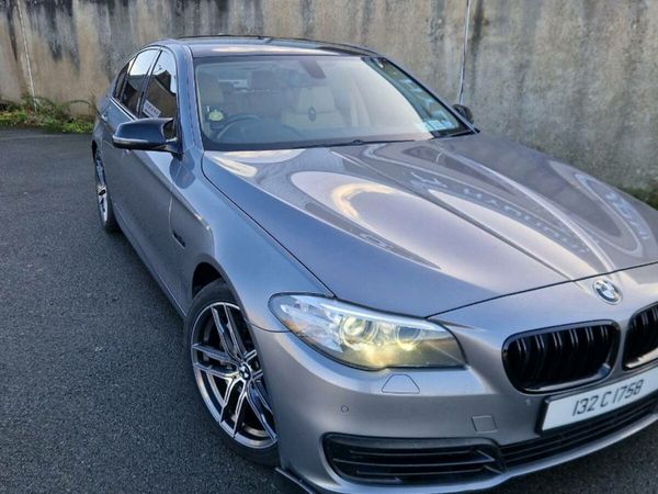 BMW 5-Series Saloon, Diesel, 2013, Grey