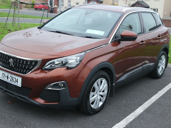 Peugeot 3008 SUV, Diesel, 2017, Brown