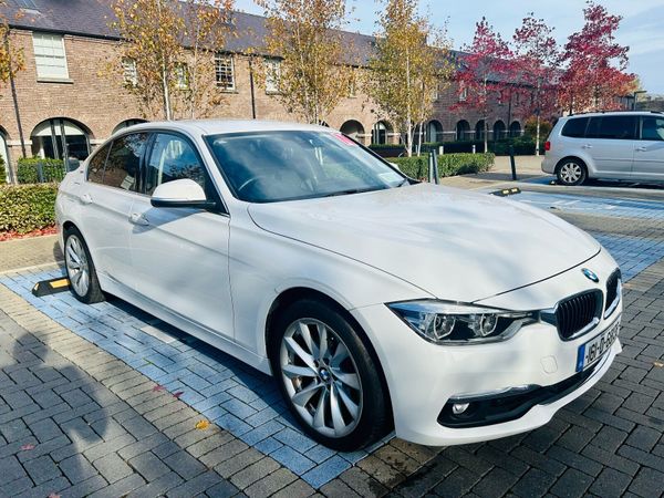 BMW 3-Series Saloon, Petrol Plug-in Hybrid, 2016, White