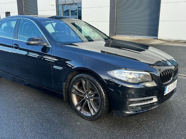 BMW 5-Series Saloon, Diesel, 2015, Black