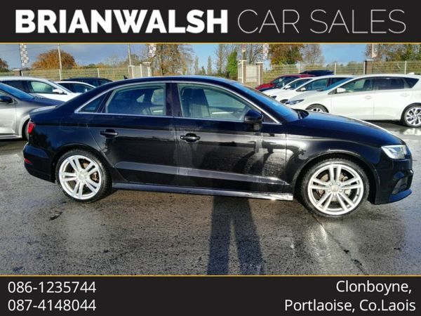 Audi A3 Saloon, Petrol, 2018, Black