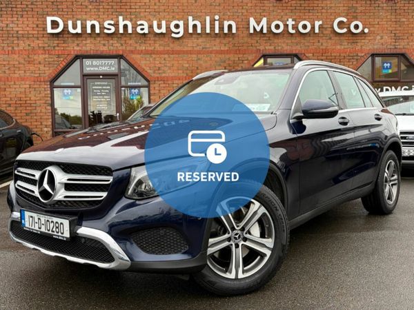 Mercedes-Benz GLC SUV, Diesel, 2017, Blue
