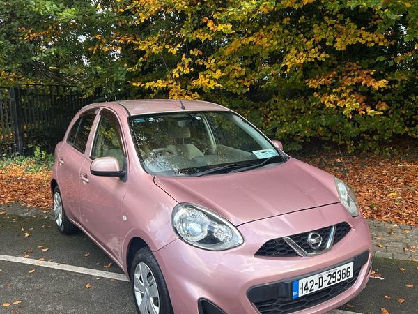 Nissan March Hatchback, Petrol, 2014, Pink