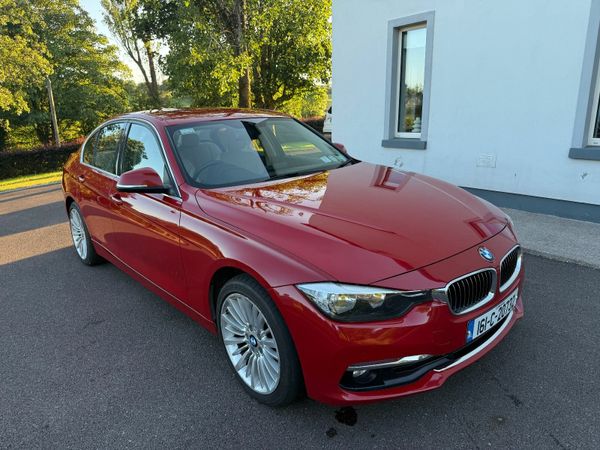 BMW 3-Series Saloon, Diesel, 2016, Red