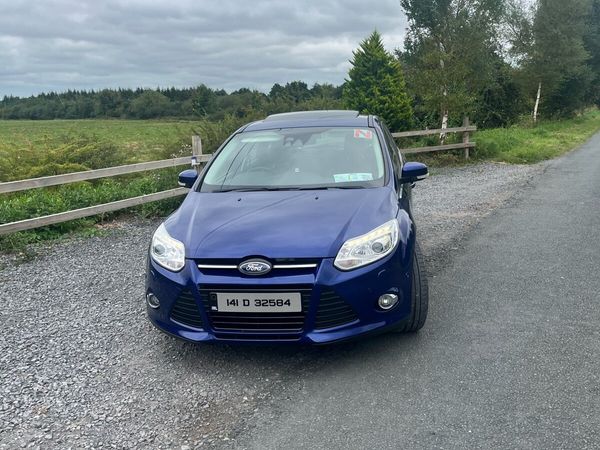 Ford Focus Hatchback, Diesel, 2014, Blue