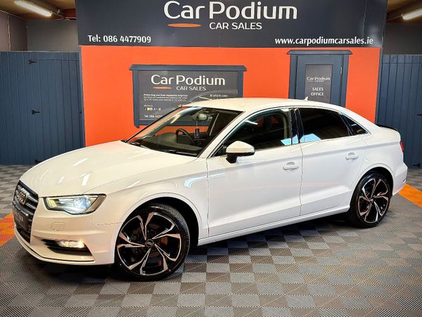 Audi A3 Saloon, Petrol, 2015, White