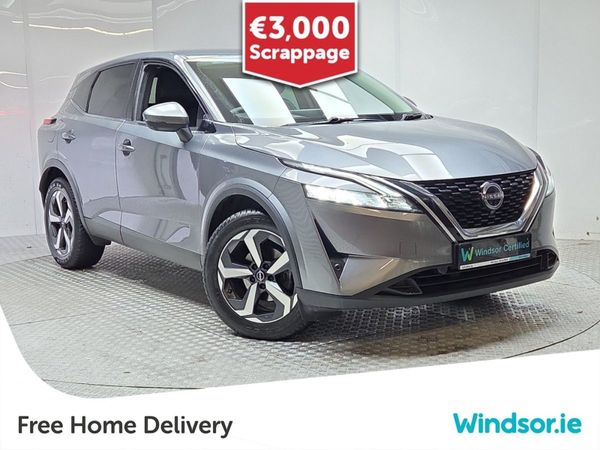 Nissan Qashqai MPV, Petrol Hybrid, 2022, Grey