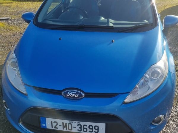 Ford Fiesta Hatchback, Petrol, 2012, Blue