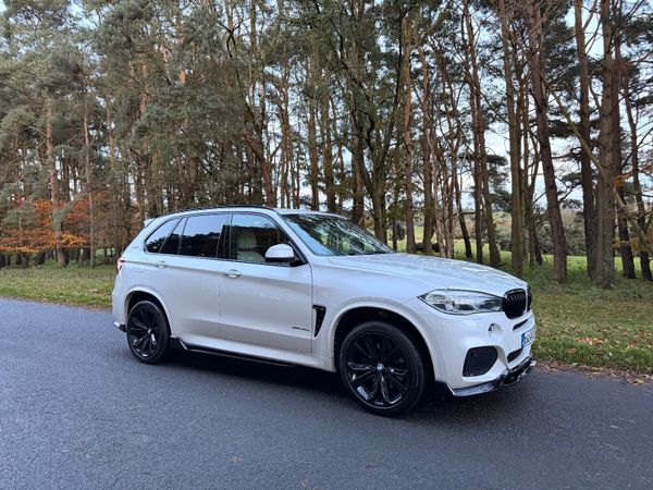 BMW X5 SUV, Petrol Plug-in Hybrid, 2016, White