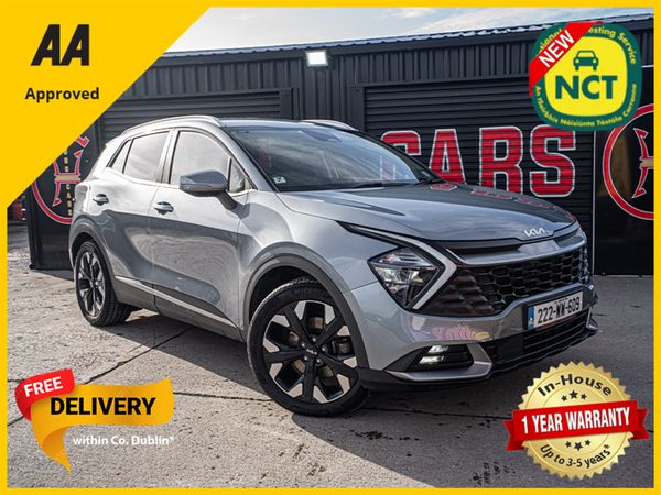Kia Sportage SUV, Petrol Plug-in Hybrid, 2022, Grey