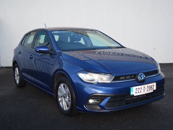 Volkswagen Polo Hatchback, Petrol, 2022, Blue
