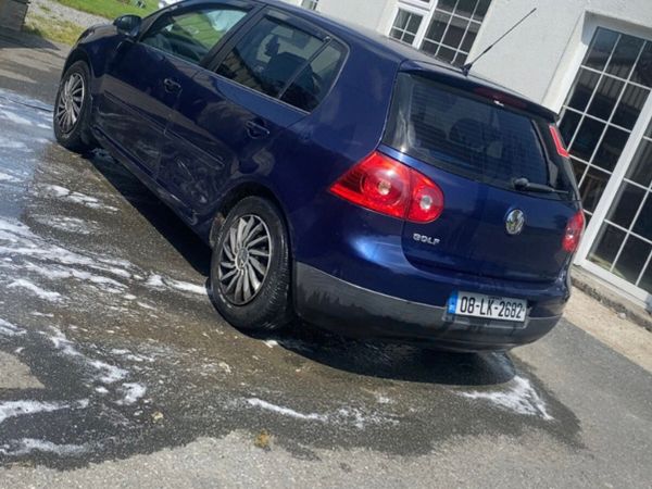 Volkswagen Golf Hatchback, Petrol, 2008, Blue