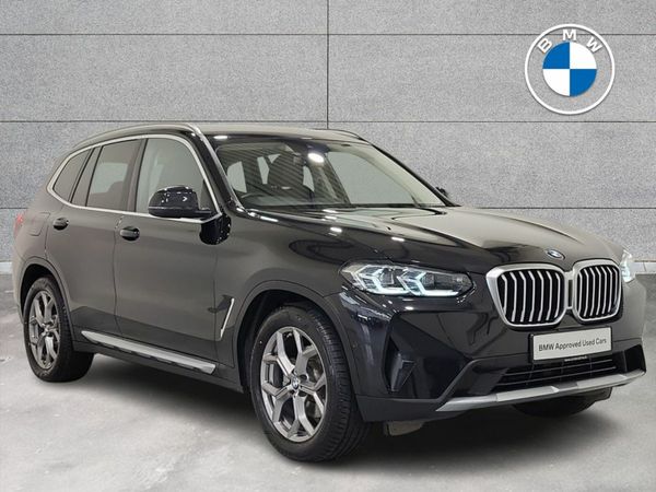 BMW X3 SUV, Diesel Hybrid, 2023, Black