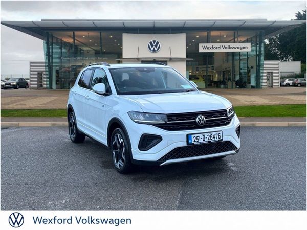 Volkswagen T-Cross Estate, Petrol, 2025, White
