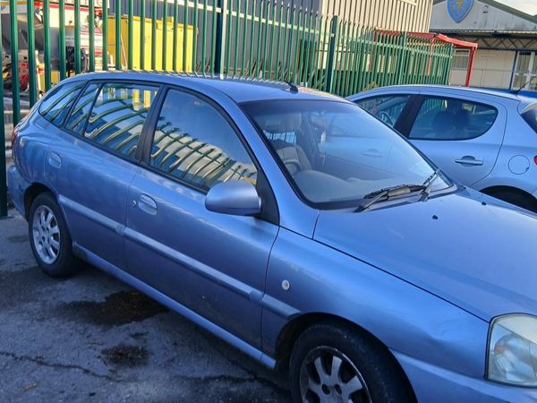 Kia Rio Hatchback, Petrol, 2004, Blue