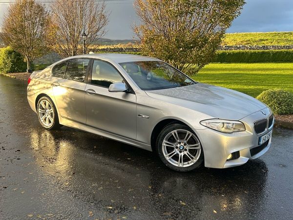 BMW 5-Series Saloon, Diesel, 2011, Silver