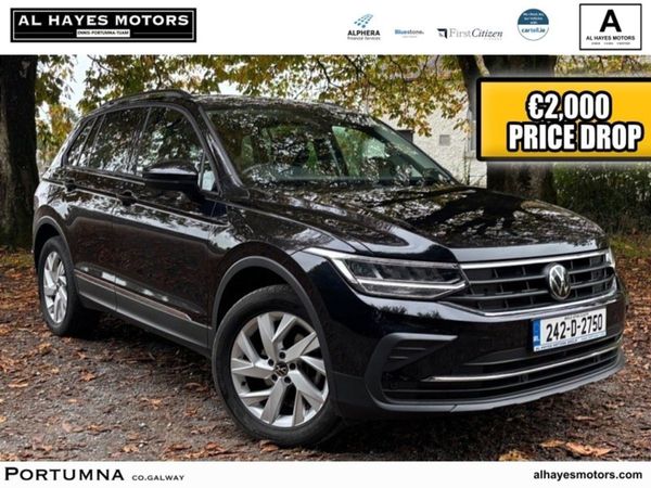 Volkswagen Tiguan SUV, Diesel, 2024, Black