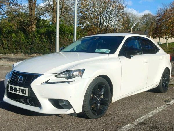 Lexus IS Saloon, Petrol Hybrid, 2016, White