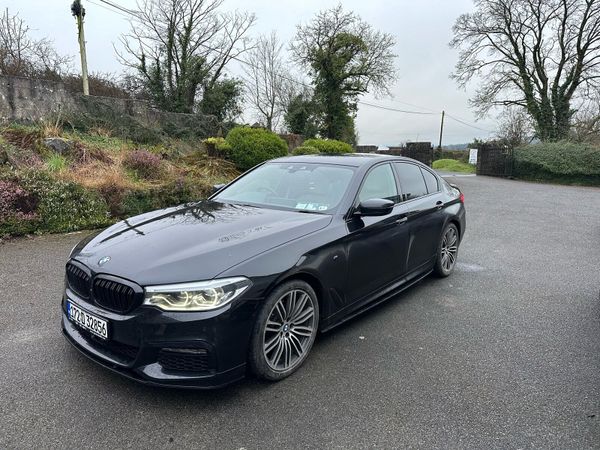 BMW 5-Series Saloon, Diesel, 2017, Black
