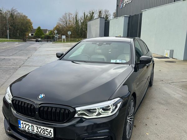 BMW 5-Series Saloon, Diesel, 2017, Black