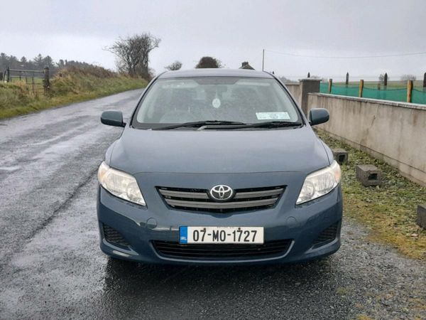 Toyota Corolla Saloon, Petrol, 2007, Blue