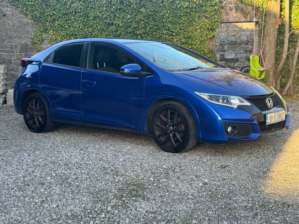 Honda Civic Hatchback, Diesel, 2016, Blue