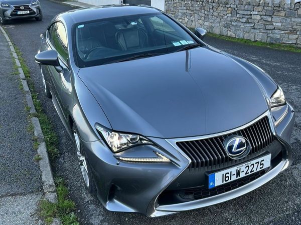 Lexus RC Coupe, Petrol Hybrid, 2016, Grey