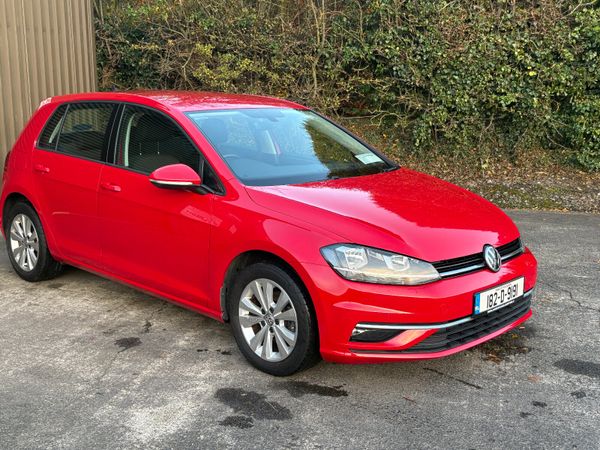 Volkswagen Golf Estate, Diesel, 2018, Red
