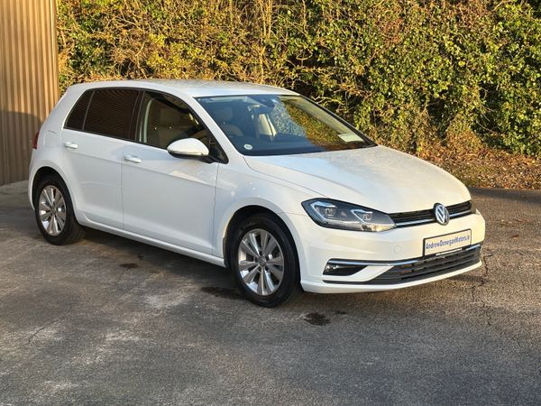 Volkswagen Golf Hatchback, Petrol, 2017, White