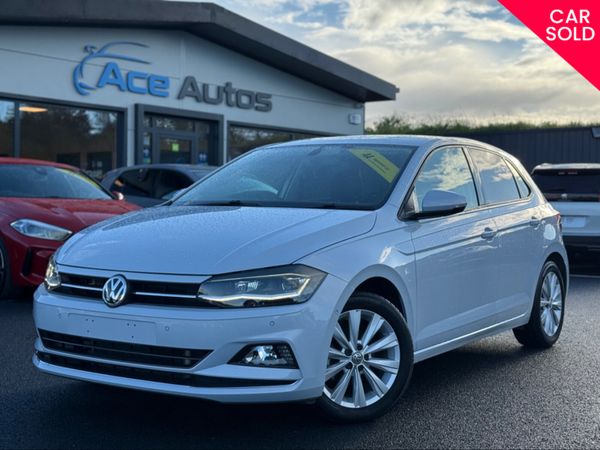 Volkswagen Polo Hatchback, Petrol, 2018, White