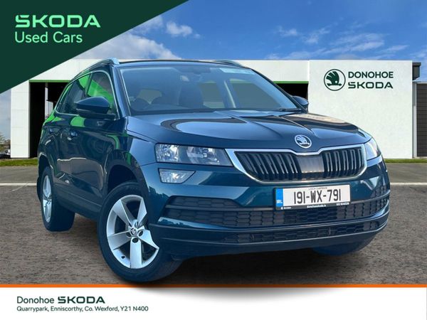 Skoda Karoq Estate, Petrol, 2019, Blue