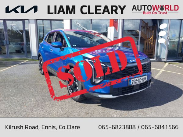 Kia Sportage MPV, Diesel Hybrid, 2025, Blue