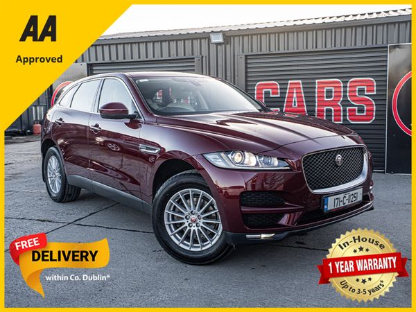Jaguar F-Pace SUV, Diesel, 2017, Red