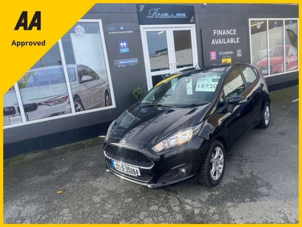 Ford Fiesta Hatchback, Petrol, 2017, Black