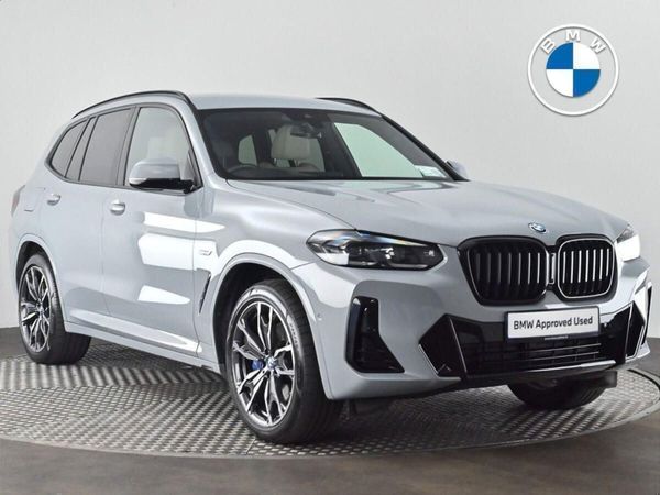 BMW X3 SUV, Petrol Plug-in Hybrid, 2022, Grey