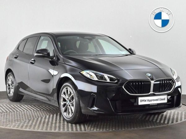 BMW 1-Series Hatchback, Petrol Hybrid, 2025, Black