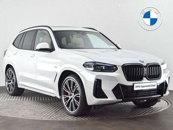 BMW X3 SUV, Petrol Plug-in Hybrid, 2022, White