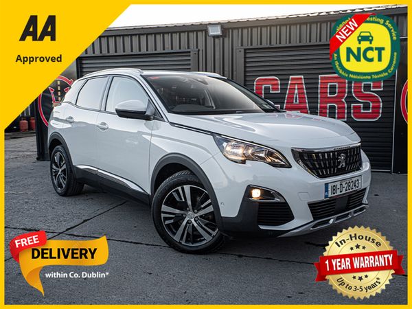 Peugeot 3008 MPV, Diesel, 2018, White