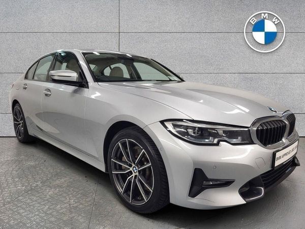 BMW 3-Series Saloon, Petrol Plug-in Hybrid, 2020, Silver