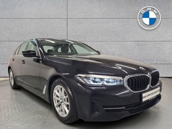 BMW 5-Series Saloon, Diesel, 2021, Black