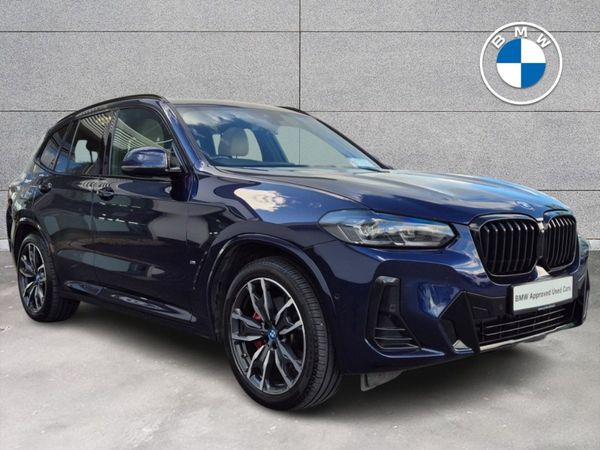 BMW X3 SUV, Petrol Plug-in Hybrid, 2023, Blue