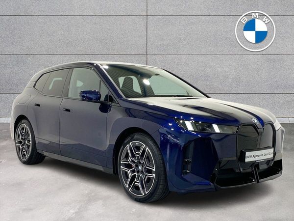 BMW iX SUV, Electric, 2025, Blue
