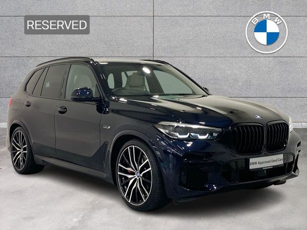 BMW X5 SUV, Petrol Plug-in Hybrid, 2022, Black